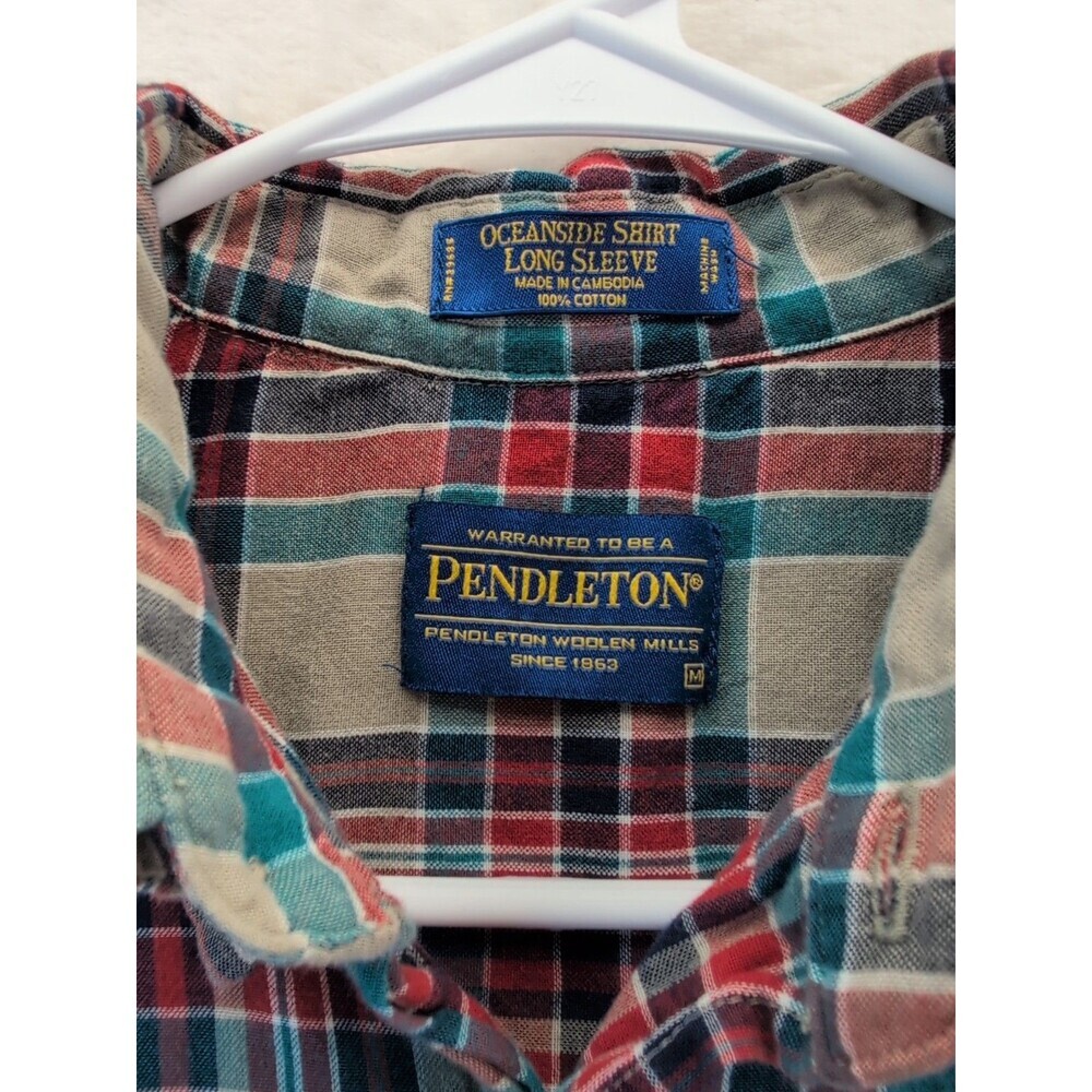 Pendleton Oceanside Long Sleeve Button Down Shirt… - image 7